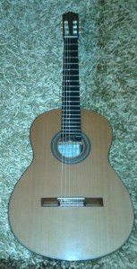 Una guitarra Pablo