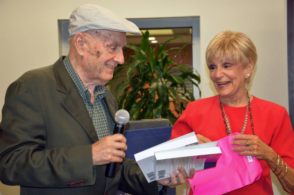 Euridice Losada con Díaz Ayala